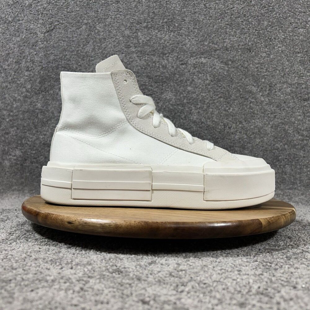 Converse Chuck Taylor All Star Cruise High Women’s Sz 8 Egret Canvas Shoes Used